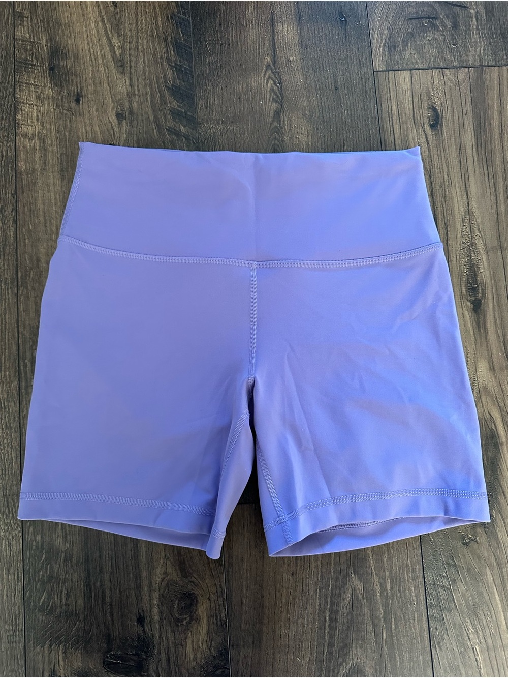 Lululemon Wunder Train 6” Biker Shorts - Dark Lavender Size 10